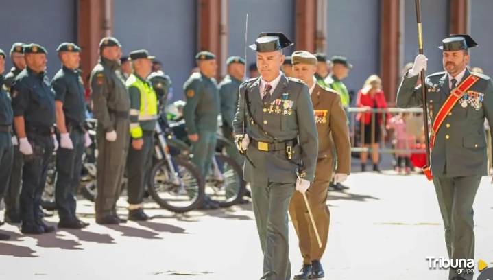 La Guardia Civil de Salamanca celebra el Día de su Patrona con honores, condecoraciones y recuerdo