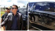 Presidente de Ecuador, Daniel Noboa, sale ileso tras ataque a piedras y palos contra su caravana