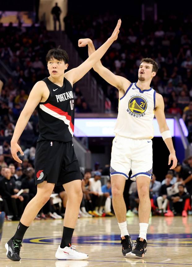 Quinten Post reveals new scoring move during Warriors preseason