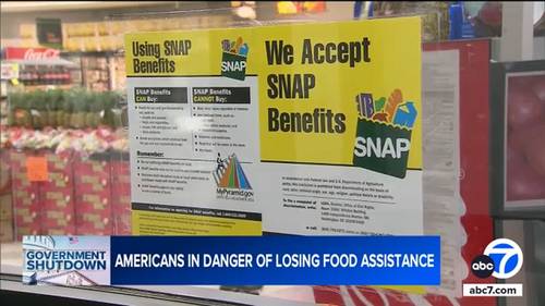 LA County residents concerned about losing food assistance because of government shutdown