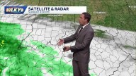 Few light showers are possible Sunday evening