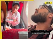 Viral video shows woman threatening YouTuber on Air India flight over language r