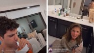 Max Ehrich Appears to Huff Nitrous Near His Crying Mom Pre