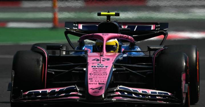 Franco Colapinto tuvo una floja Q1 y largará 20° en el Gran Premio de México
