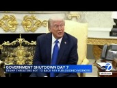 Trump threatens no back pay for federal workers in shutdown
