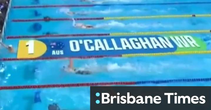 O'Callaghan shatters world record