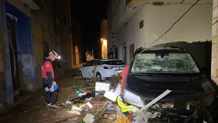 El temporal de lluvias deja un herido grave y cientos de rescates en Tarragona