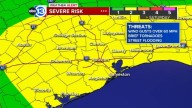 Houston Weather: First round of storms clears, another round possible later today