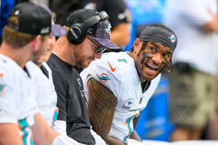 Tua Tagovailoa: Dolphins teammates have been late to player