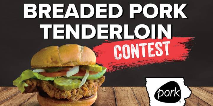 Finalists revealed for Iowa’s Best Breaded Pork Tenderloin