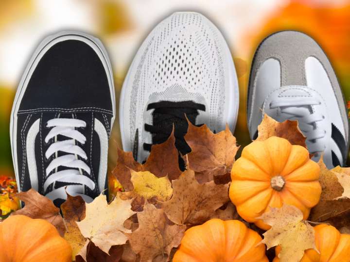 I went to a fall festival, and everyone was wearing Brooks, Adidas Samba & Vans sneakers