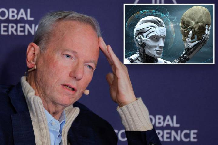Google's ex-CEO Eric Schmidt shares warns of homicidal AI models