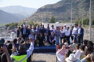 Presidente Boric encabezó en la localidad de Alicahue en Cabildo la puesta en marcha de la aducción del río La Ligua