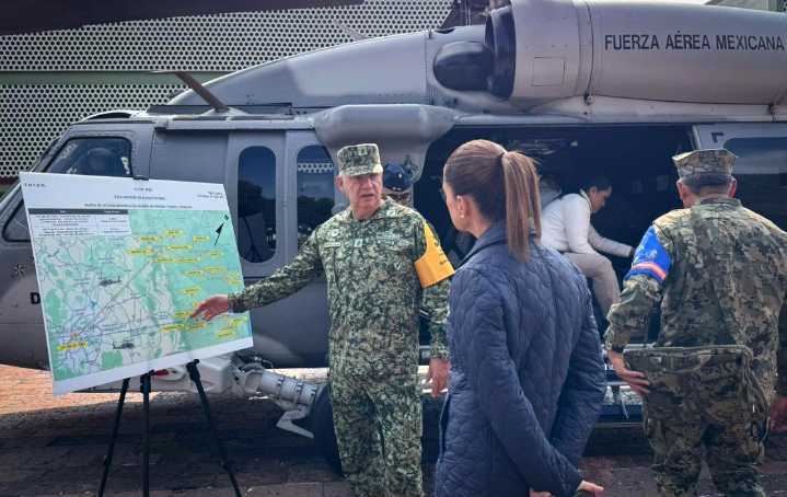 Sheinbaum viaja a Puebla, Veracruz, e Hidalgo estados afectados por las lluvias
