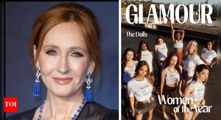 'Telling girls that men are better at being women': JK Rowling fans flames over UK magazine featuring trans models