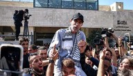 Palestinians celebrate as prisoners are released by Israel under Gaza ceasefire deal
