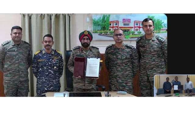 IIT Bhubaneswar and Indian Army SDD Sign MoU for AR, VR, and AI Collaboration