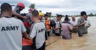 Nepalese villages are swept away by heavy rainfall and landslides, leaving at least 44 dead