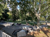 Cruz Roja contabiliza 53 personas sin hogar en el parque Bruil: más de la mitad con derecho a asilo