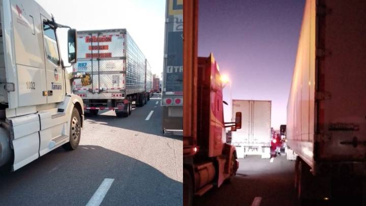 “No podemos ni ir al baño”; siguen bloqueos carreteros en Celaya y viajeros sufren