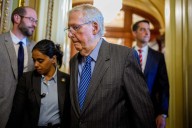 Mitch McConnell, 83, Falls to Ground in Senate Building as Woman Asks His Feelings About ICE
