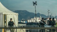 Un escudo de máxima seguridad acompaña al portaaviones nuclear Gerald Ford en la Bahía de Palma