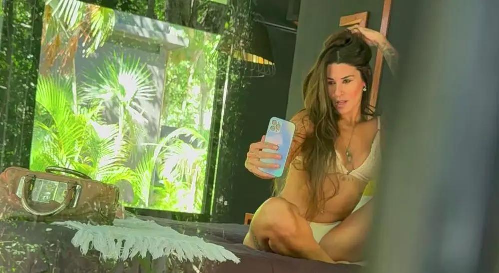 Ivana Nadal acaparó todas las miradas con una microbikini nude: “Los ojos están para mirar”