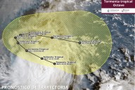 Tormenta Tropical Octave se mantiene al suroeste de la Península de Baja California lejos de ...