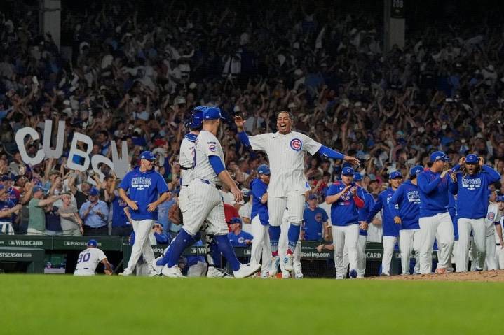 Cubs beat Padres 3-1 to win Wild Card Series, advance to NL Division Series against Brewers – Winnipeg Free Press