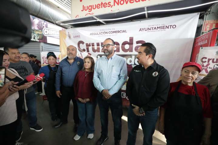 Con la Cruzada por tu Mercado fumigan instalaciones del Reforma