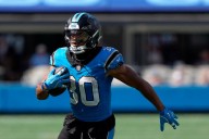Panthers RB Chuba Hubbard out vs. Miami with calf injury, Rico Dowdle to start