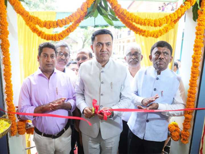 Goa CM Pramod Sawant inaugurates new agri produce board sub yard