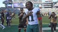 AJ Brown, Azeez Ojulari miss practice with hamstring injuries