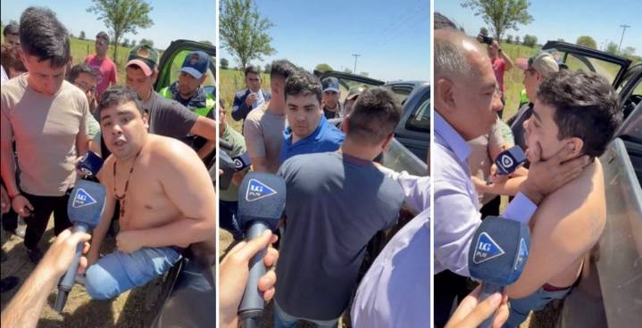 En la frontera con Santiago del Estero, se entregó Facundo Ale: “Soy inocente, me defendí de Los Gardelitos que me quieren matar”