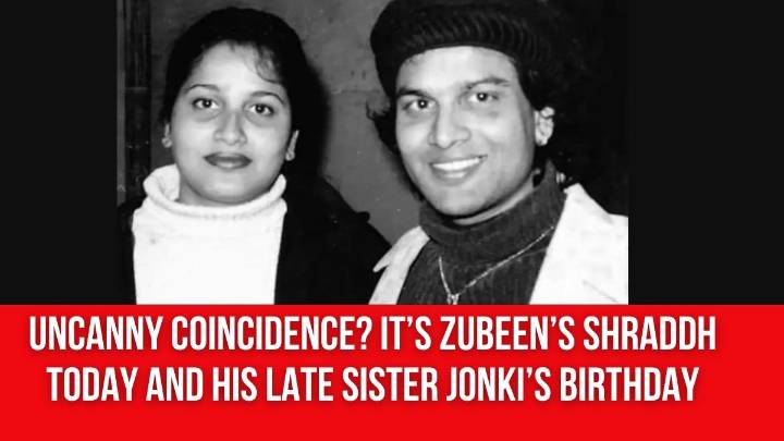Uncanny Coincidence? It’s Zubeen’s Shraddh Today and His Late Sister Jonki’s Birthday