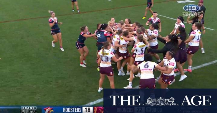 Tempers flare on full