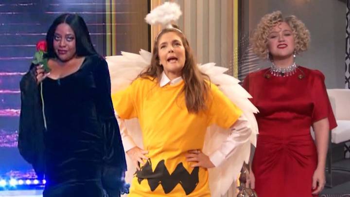 Kelly Clarkson, Drew Barrymore and Sherri Shepherd Show Off Over