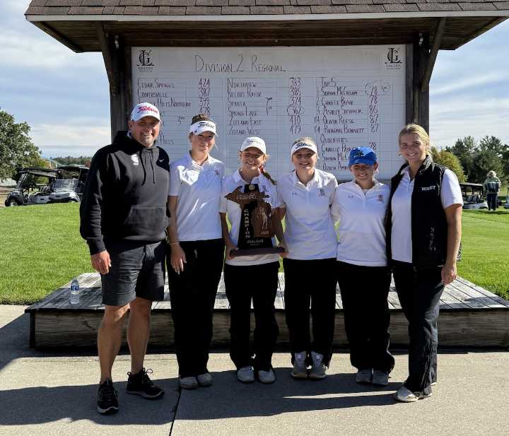 Muskegon-area sports highlights: Spring Lake girls golf cards regional title