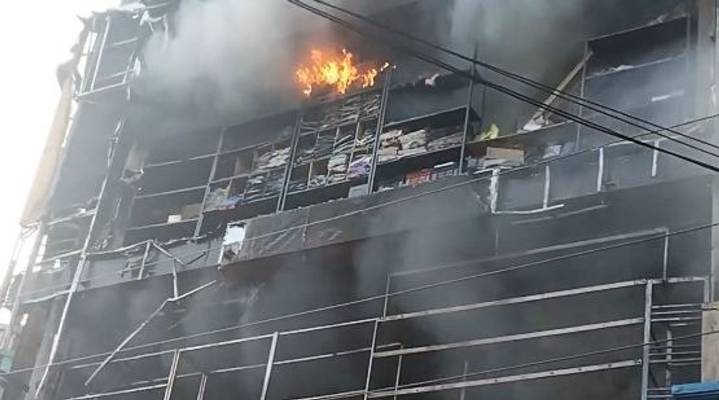 Massive Fire Guts Stationery Shop in Balasore, Goods Worth Over ₹1 Crore Destroyed