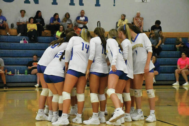 Lady Hounds win district opener