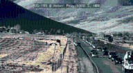 Vehicle rolls off highway into Heber Valley Airport property