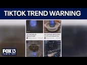 Firefighters warn parents about TikTok trend