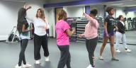 ECU Royalty Cheer team organizes self-defense class for women to show how to protect themselves