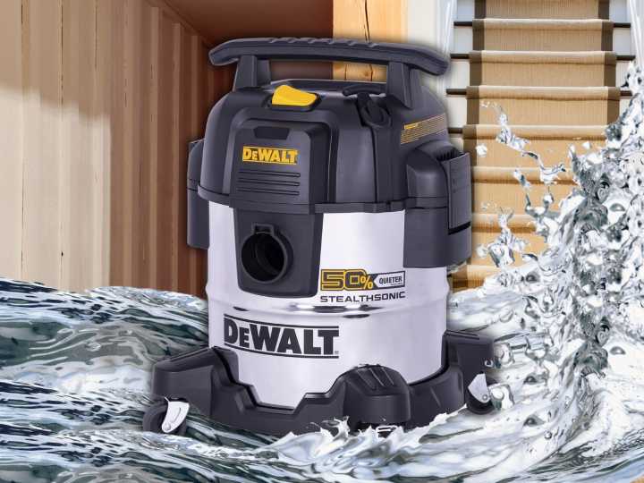 Amazon has this DEWALT wet/dry shop vac on sale for a record low price to help with storm cleanup