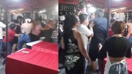 Comerciantes protagonizan pelea en fayuca de Ciudad Nazas en Torreón; hubo 3 detenidos
