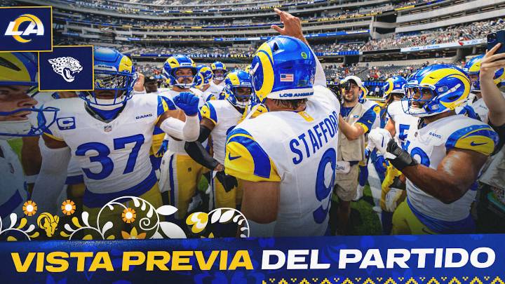 Sin Puka Nacua, los Rams se miden a unos ascendentes Jaguars en Londres