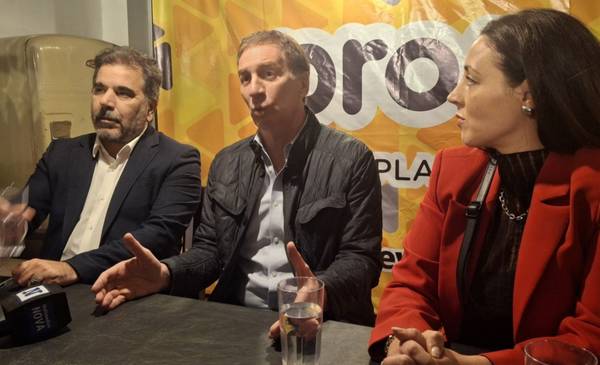 Santilli en La Plata: dijo que es “difícil” hacer campaña con Espert en la boleta