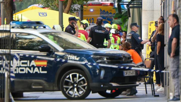 Mueren cuatro personas tras derrumbe en la capital española