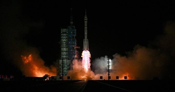 China's Shenzhou 21 mission launches into space