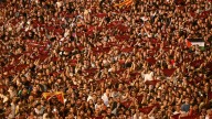 Así fue el gesto más emotivo del pregón del Pilar en Zaragoza: "No soy muy de llorar, pero..."